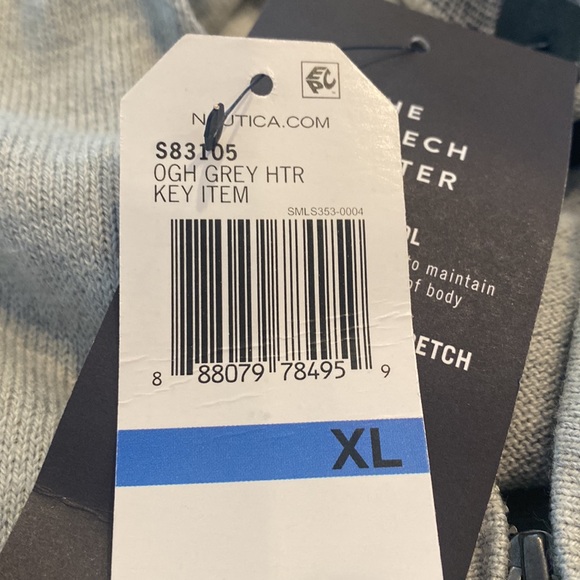 Men’s Nautica Navtech Striped Sweater *NWT - Picture 7 of 7